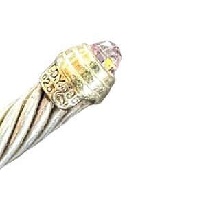 David Yurman Amethyst Classic Cable Cuff
